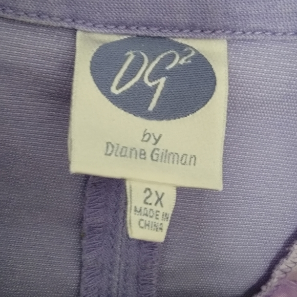 Lavender denim studded jacket - Picture 5 of 5